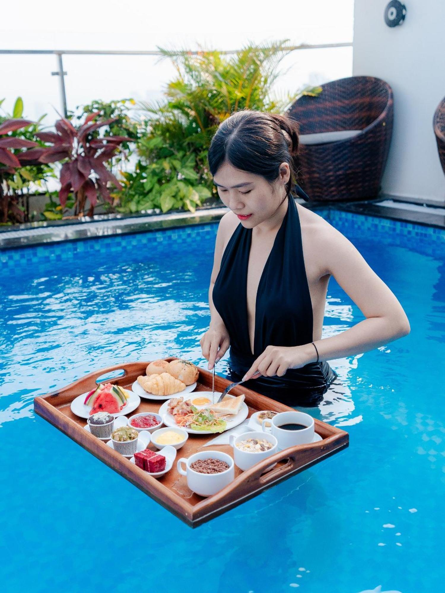 Vian Hotel And Spa Danang Exterior foto